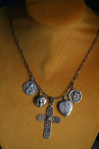 Favorite Things - Sterling Mixed Charm Necklace