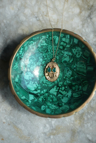 14K BIRD SONG NECKLACE