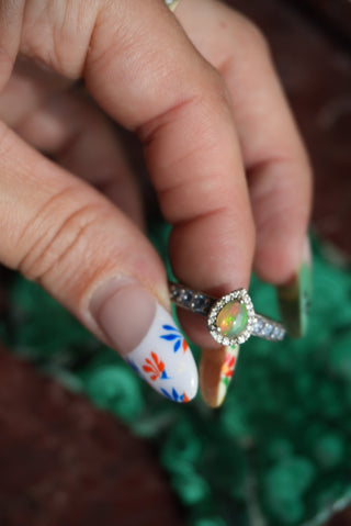 JELLY OPAL RING SZ 8