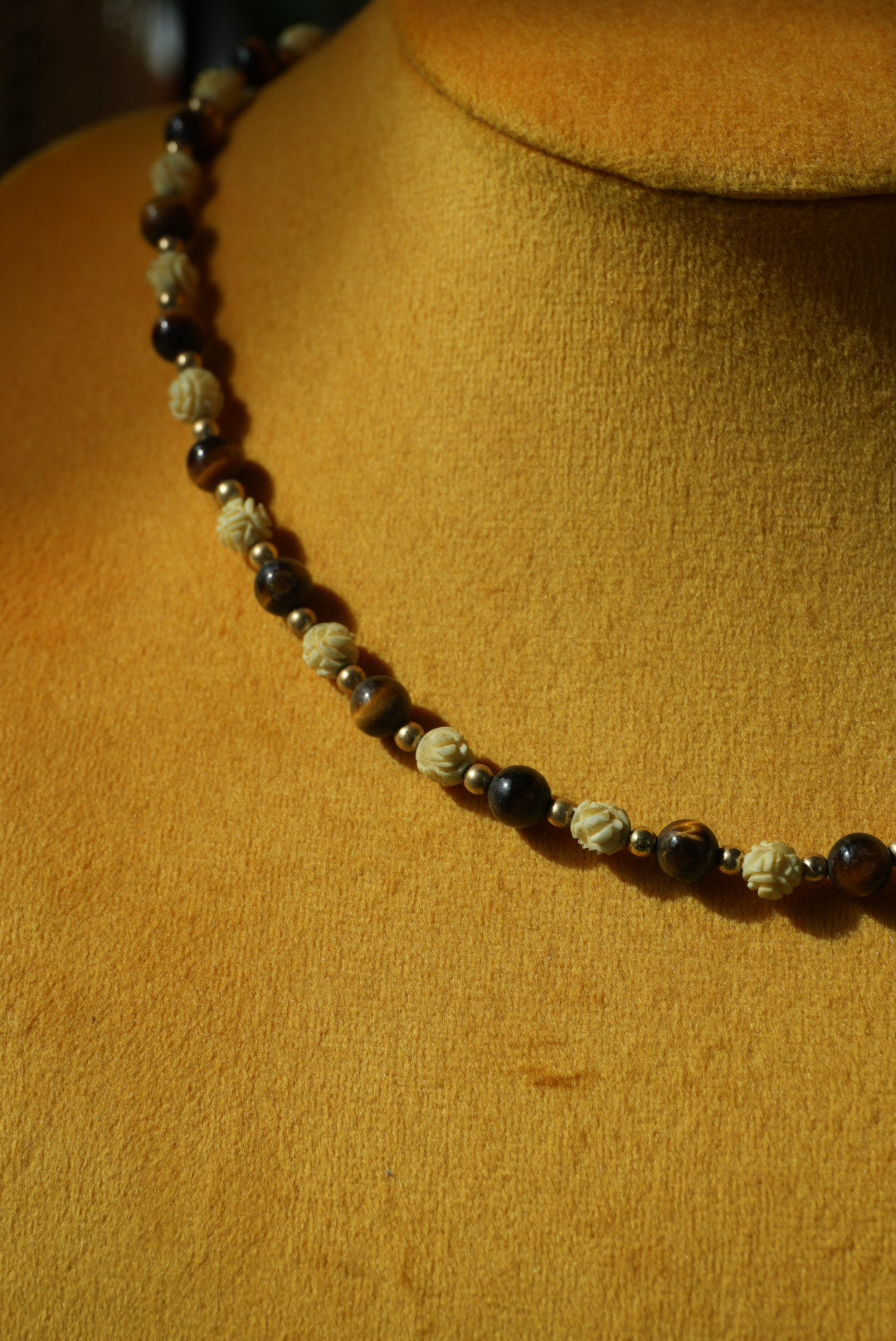 IVORY & TIGERS EYE