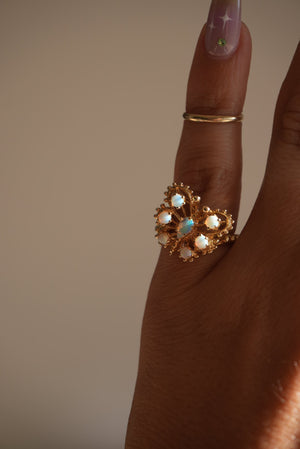 OPAL BUTTERFLY RING