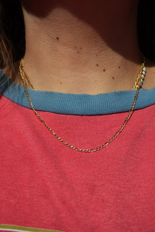 14k FIGARO CHAIN