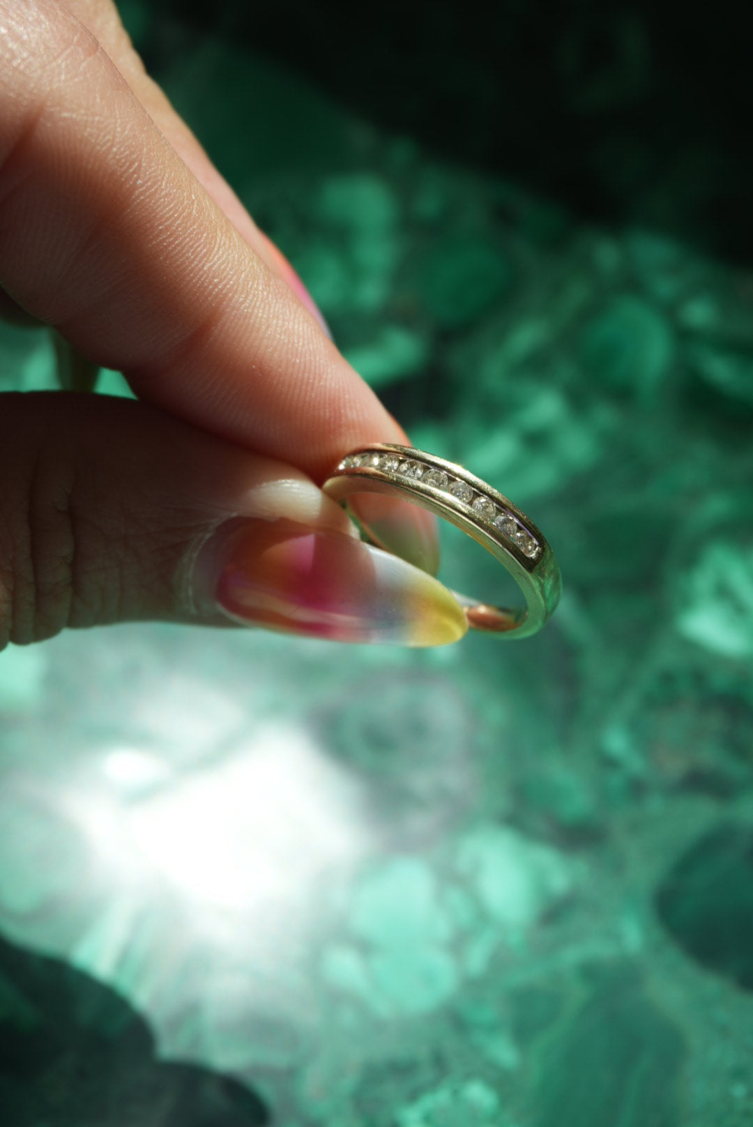 VINTAGE 9k GOLD RING