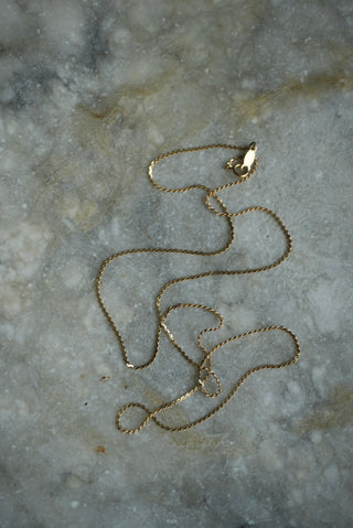 14K SKINNY CHAIN