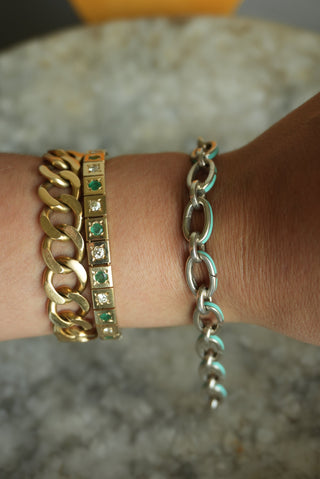 TIFFANY & CO ENAMEL CHARM BRACELET
