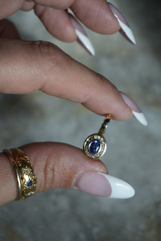 TANZANITE CHARMS 14K