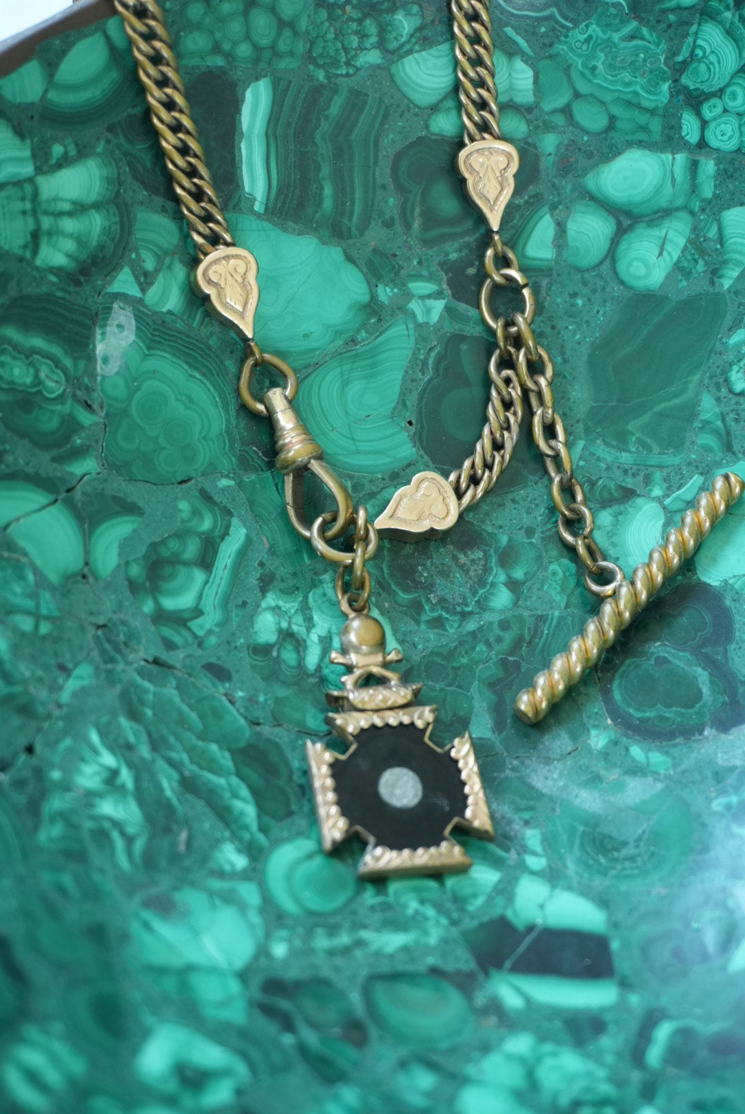 ANTIQUE WATCH NECKLACE