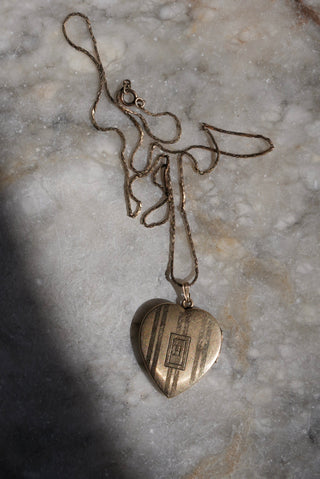 ANTIQUE ‘H’ LOCKET