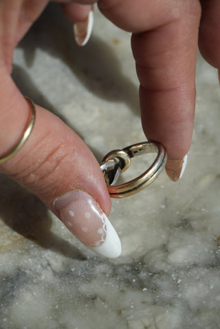 DUAL KNOT RING SZ 7