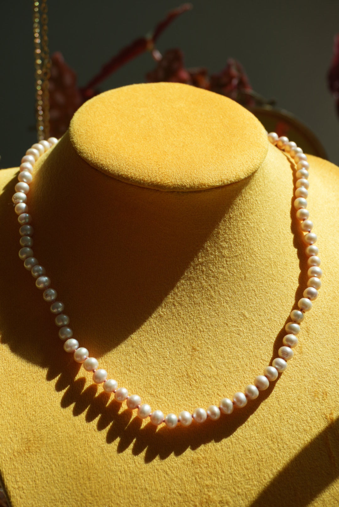 OPALESCENT PINK PEARLS