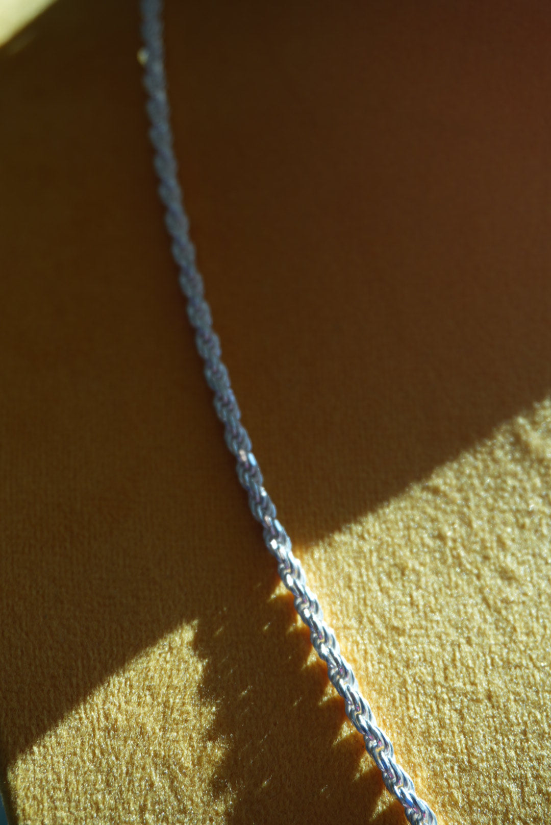 STERLING SILVER ROPE CHAIN