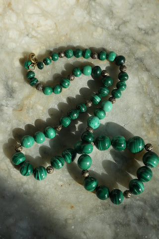 MALACHITE BEADS