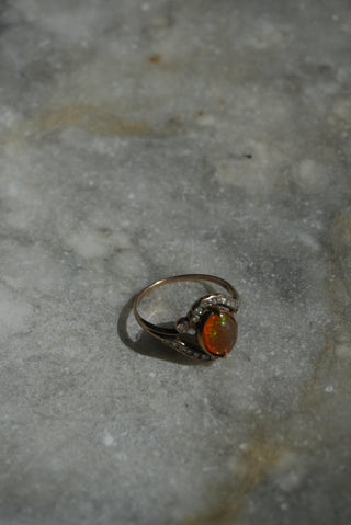 10k Antique Opal Ring