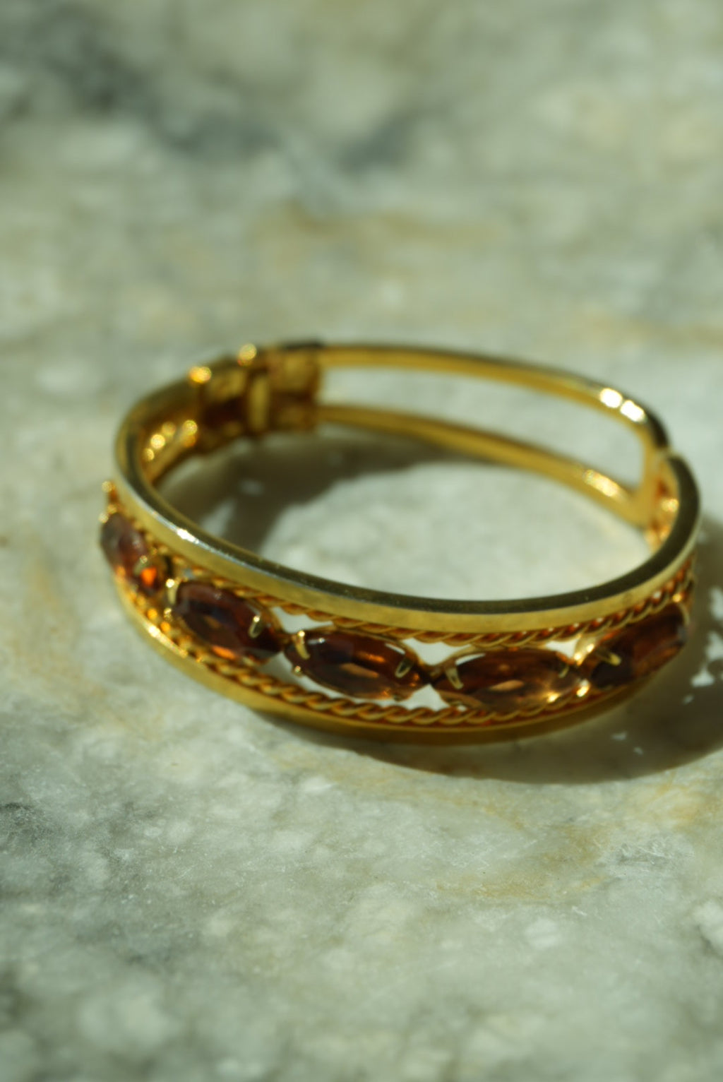 MARQUISE ROW BANGLE