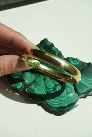 ETCHED BANGLE 14K