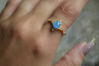 PRINCESS BLUE OPAL SZ 10
