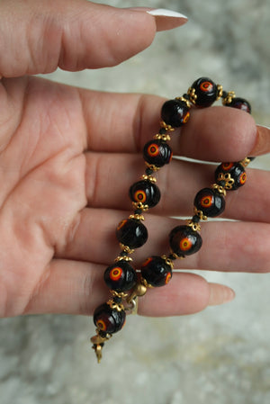 MURANO GLASS BEADED BRACELET