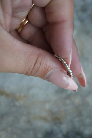 STERLING BANDS SZ 7.5