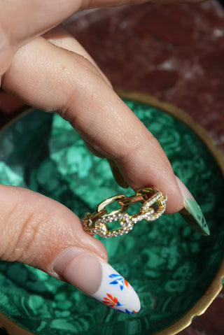 ICE CHAIN RING SZ 9