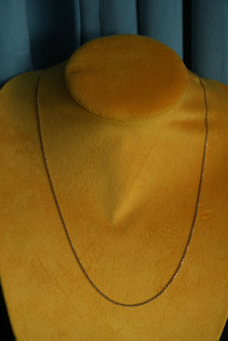 14k Mini Biker Chain - 20 inches