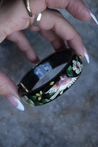 Folklore - Enamel Bird Bangle