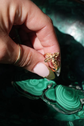14k Crucifix Ring