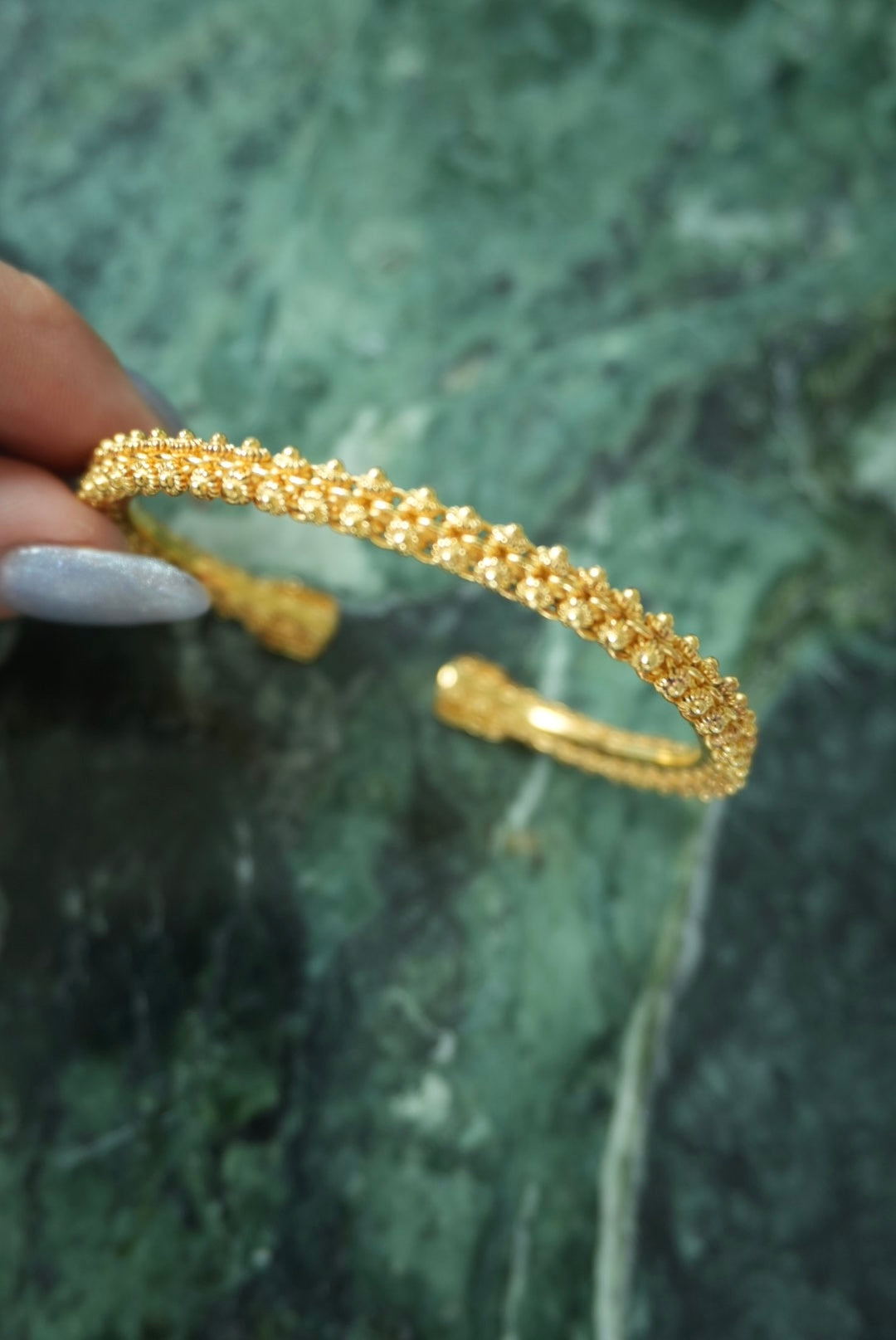 24k VERMEIL BANGLE