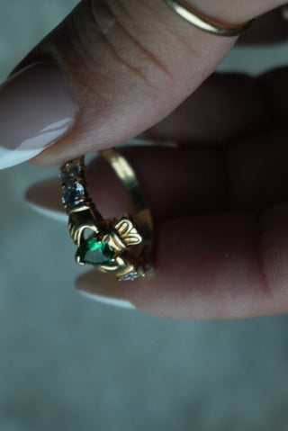 9K CLADDAGH RING