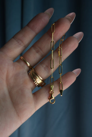 Paper Trail - Paperclip Bracelet