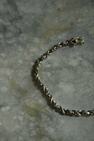 Pinky Pie - Vermeil X Link Bracelet