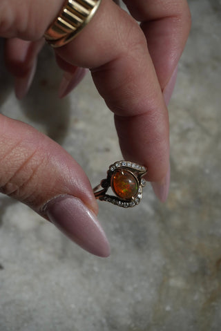 10k Antique Opal Ring