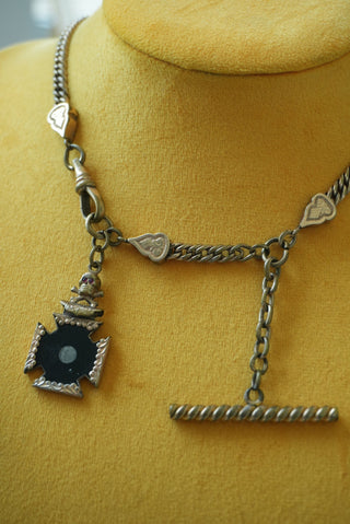 ANTIQUE WATCH NECKLACE