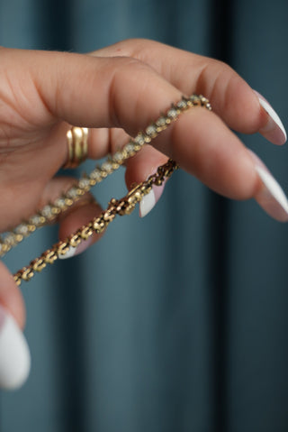 14K DIAMOND TENNIS BRACELET