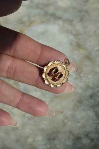 14K BALLET FLAT VINTAGE CHARM