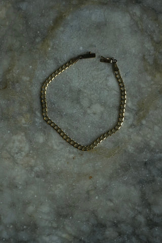 14K CURB LINK BRACELET