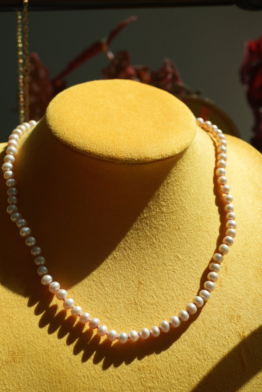 OPALESCENT PINK PEARLS