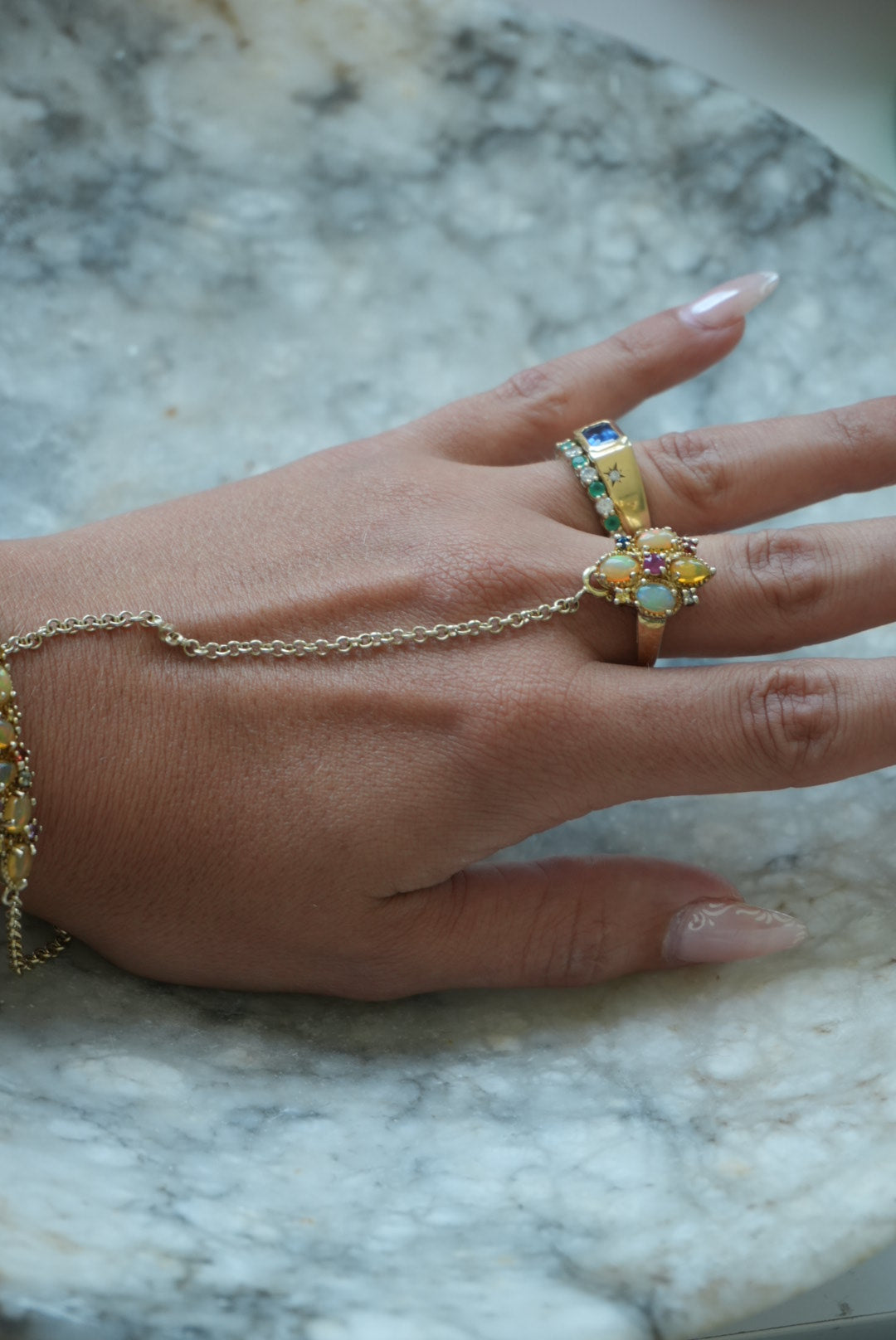 GOLDEN HAND CHAINS