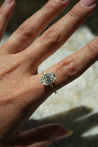 GLASS ENGAGEMENT SZ 8.5