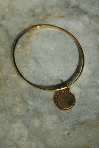 INITIAL ‘P’ BANGLE