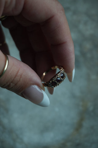 10K ANTIQUE GYPSY RING