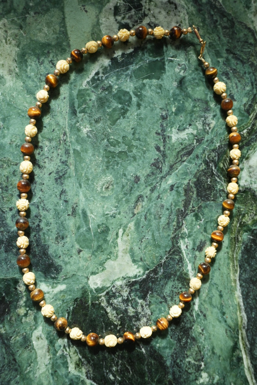 IVORY & TIGERS EYE