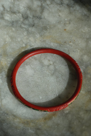 CINNABAR BANGLE