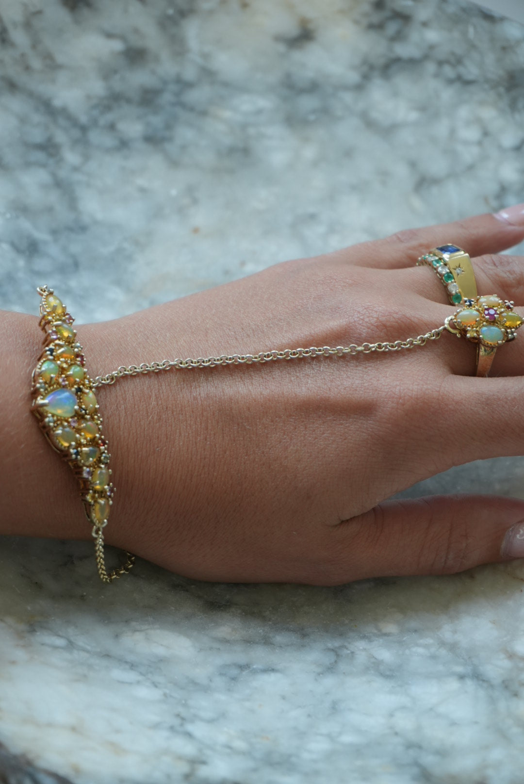 GOLDEN HAND CHAINS