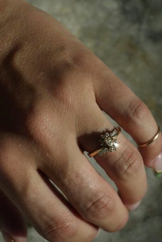 14k Diamond Classic Ring