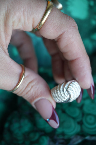 NOT ANOTHER CROISSANT RING SZ 8