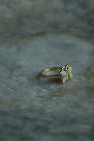 14KP BUTTERFLY RING