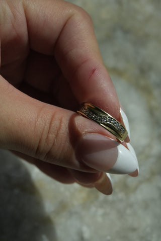 10k DIAMOND BAND