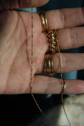 14k 20 inch Skinny Chain