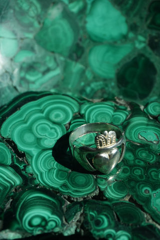 Silver Sweetie - Sterling Claddagh Ring Size 10.5