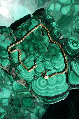 10K GOLD ROPE BRACELET